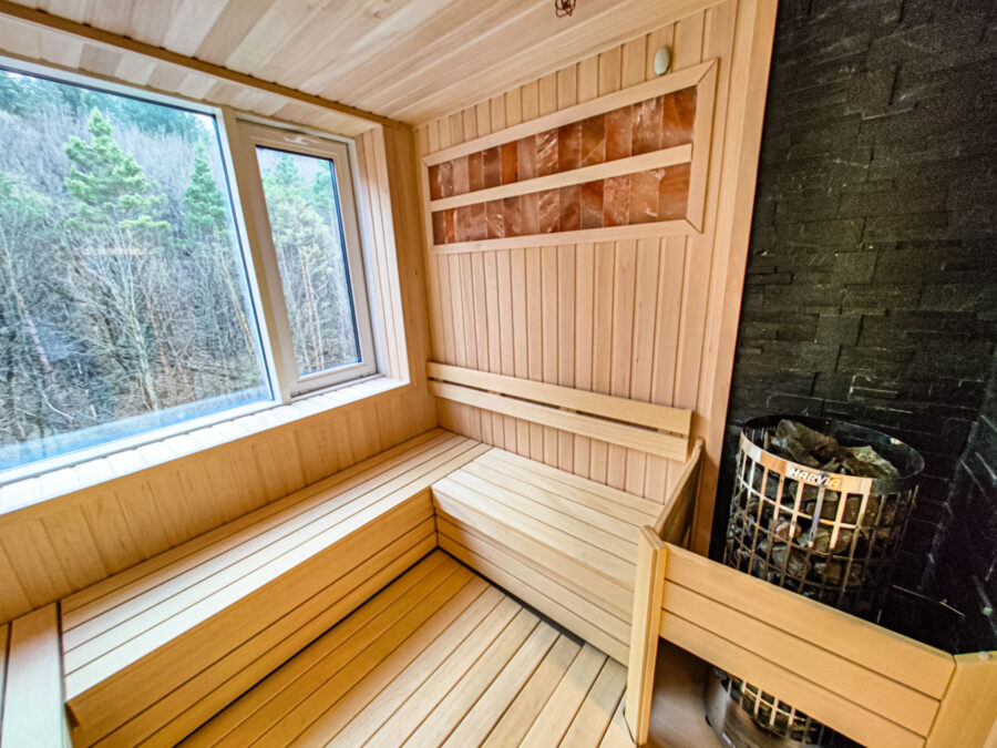 Сауна на клубном этаже в санатории «Родник» в г. Кисловодске - фотография