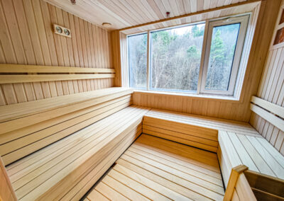 Сауна на клубном этаже в санатории «Родник» в г. Кисловодске - фотография