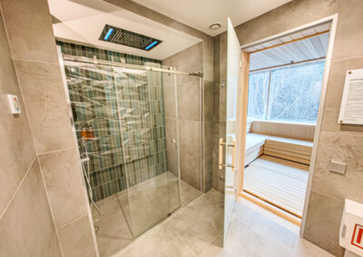 Сауна на клубном этаже в санатории «Родник» в г. Кисловодске - фотография