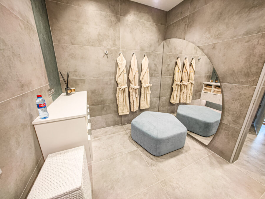 Сауна на клубном этаже в санатории «Родник» в г. Кисловодске - фотография