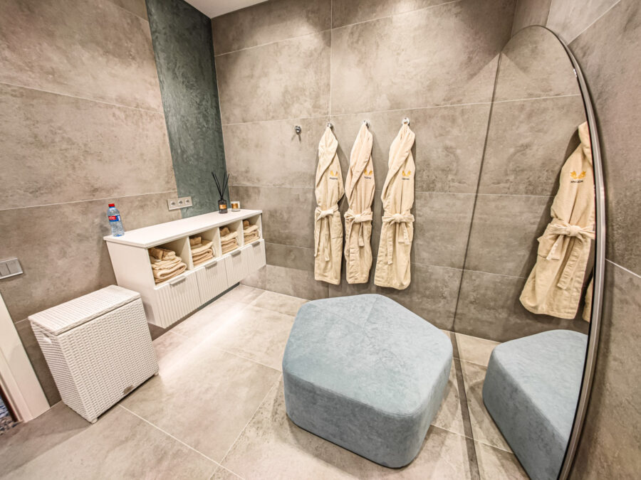 Сауна на клубном этаже в санатории «Родник» в г. Кисловодске - фотография