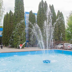 Фонтан в санатории «Родник» в Кисловодске - фотография