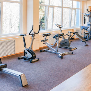 Тренажерный зал в санатории «Родник» в Кисловодске - фотография