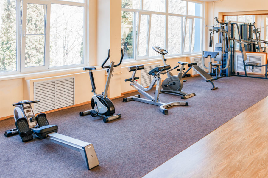 Тренажерный зал в санатории «Родник» в Кисловодске - фотография