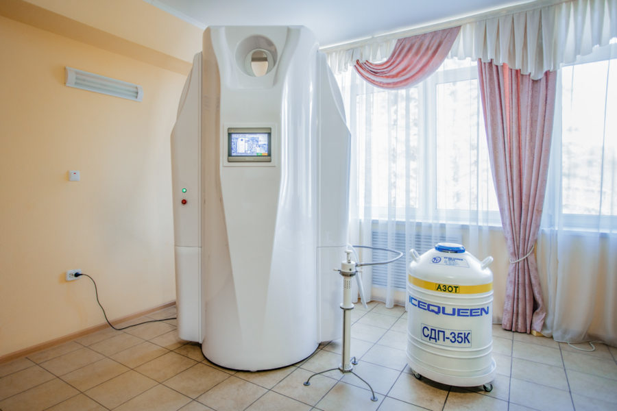 Криокамера в санатории «Родник» в Кисловодске - фотография