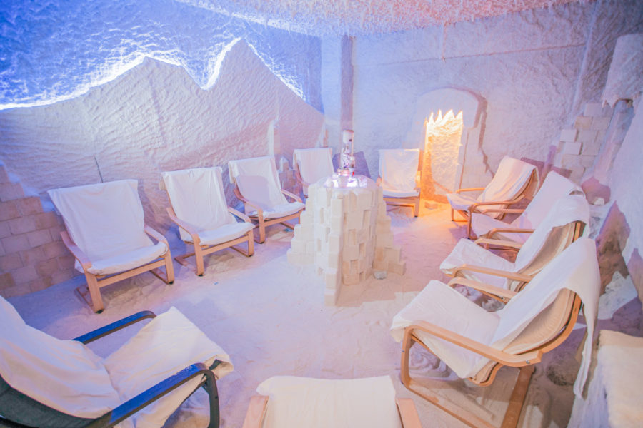 Соляная пещера в санатории «Родник» в Кисловодске - фотография