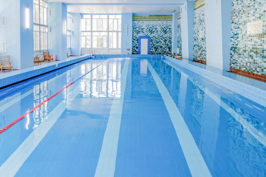 Бассейн в санатории «Родник» в Кисловодске - фотография