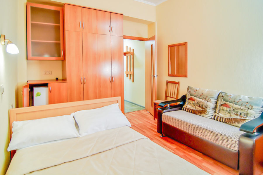 Номер «Стандарт одноместный» в санатории «Родник» в Кисловодске - фотография