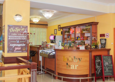 Лобби-бар в санатории «Родник» в Кисловодске - фотография