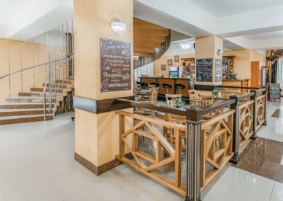 Лобби-бар в санатории «Родник» в Кисловодске - фотография