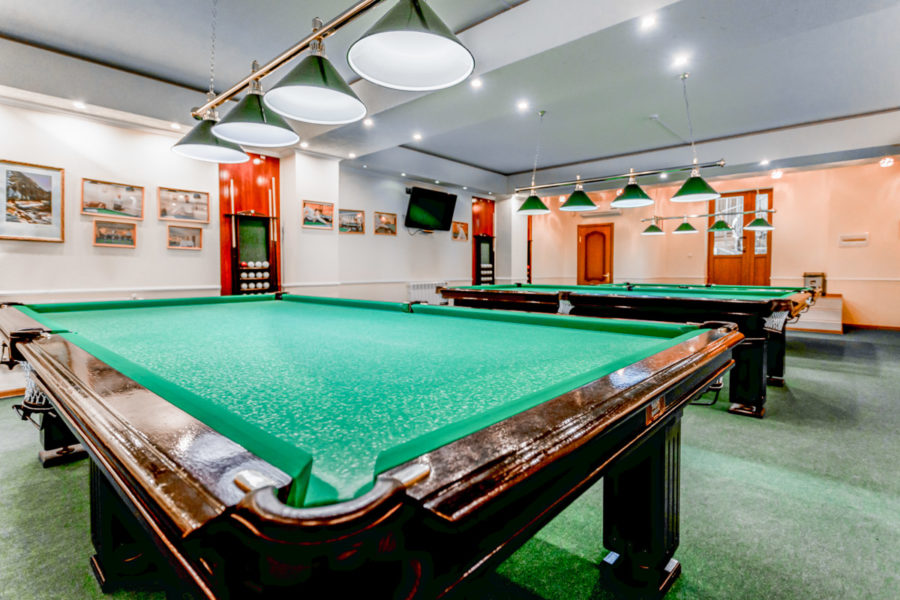 Бильярд в санатории «Родник» в Кисловодске - фотография