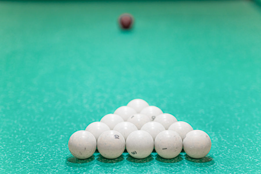 Бильярд в санатории «Родник» в Кисловодске - фотография