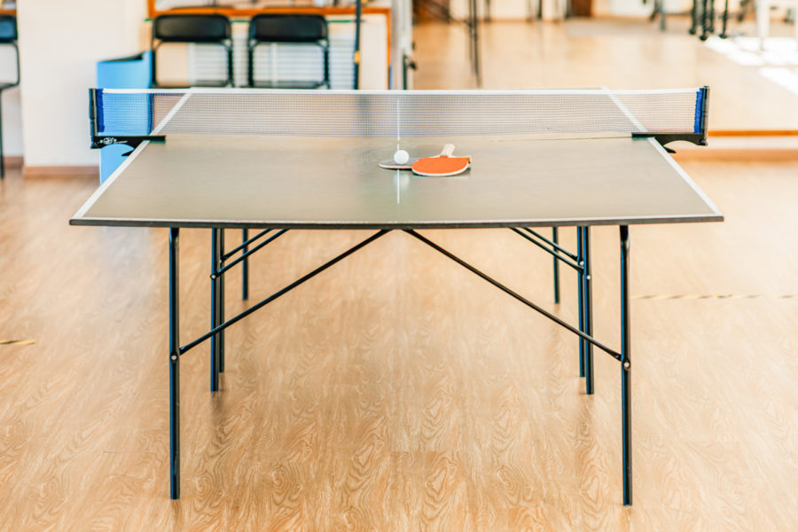 Настольный теннис в санатории «Родник» в Кисловодске - фотография