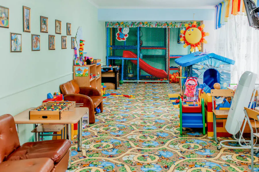 Детская игровая комната в санатории «Родник» в Кисловодске - фотография