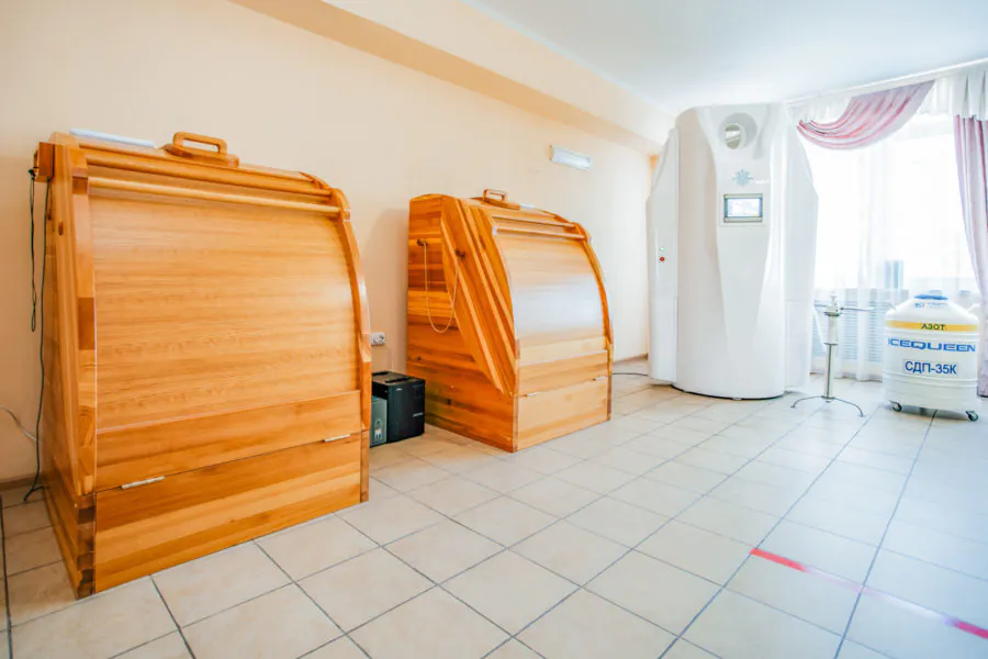 Криокамера и фитобочки в санатории «Родник» в Кисловодске - фотография