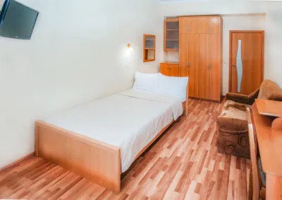 Номер «Стандарт одноместный» в санатории «Родник» в Кисловодске - фотография